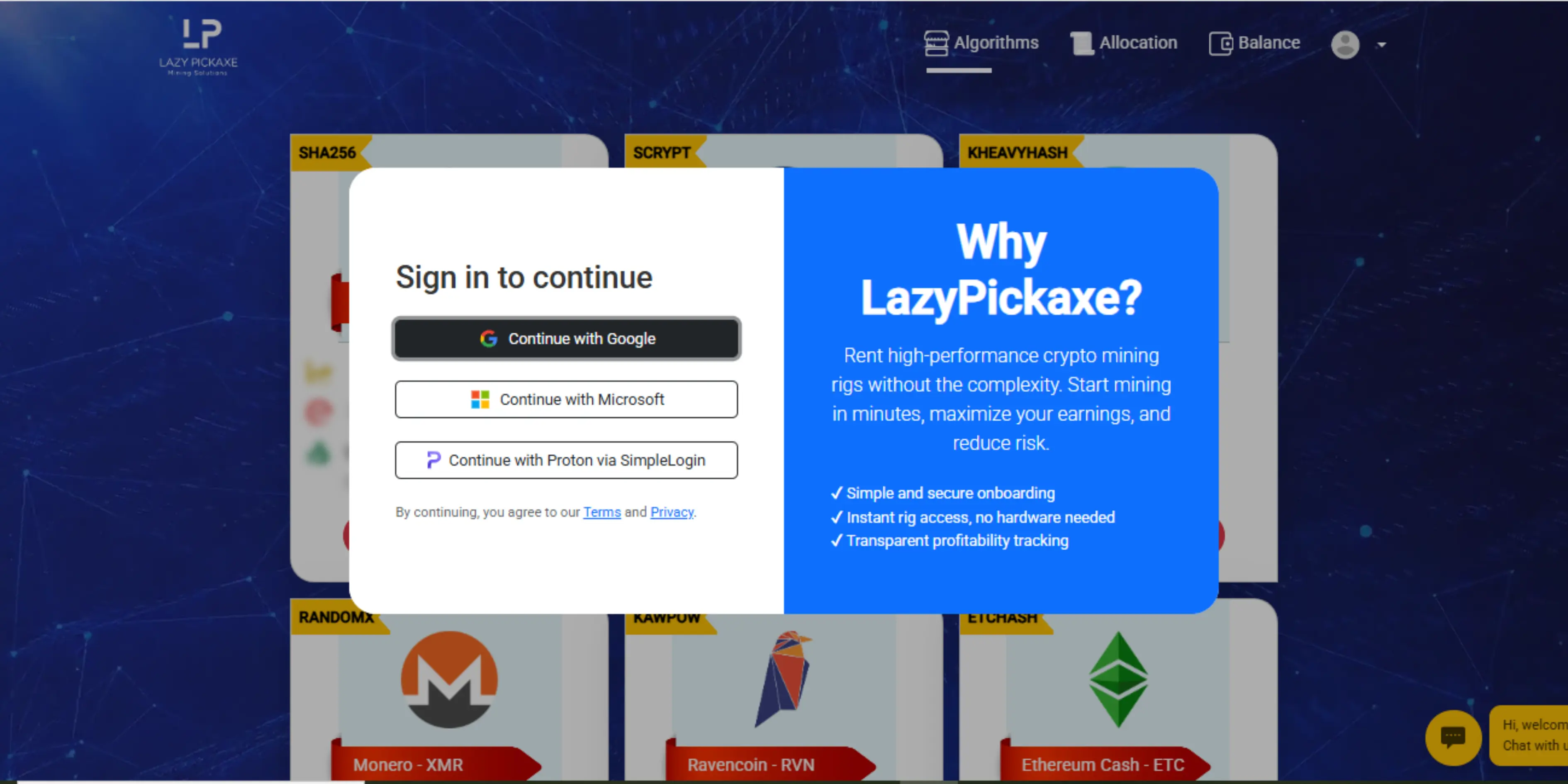 Create Your LazyPickaxe Account