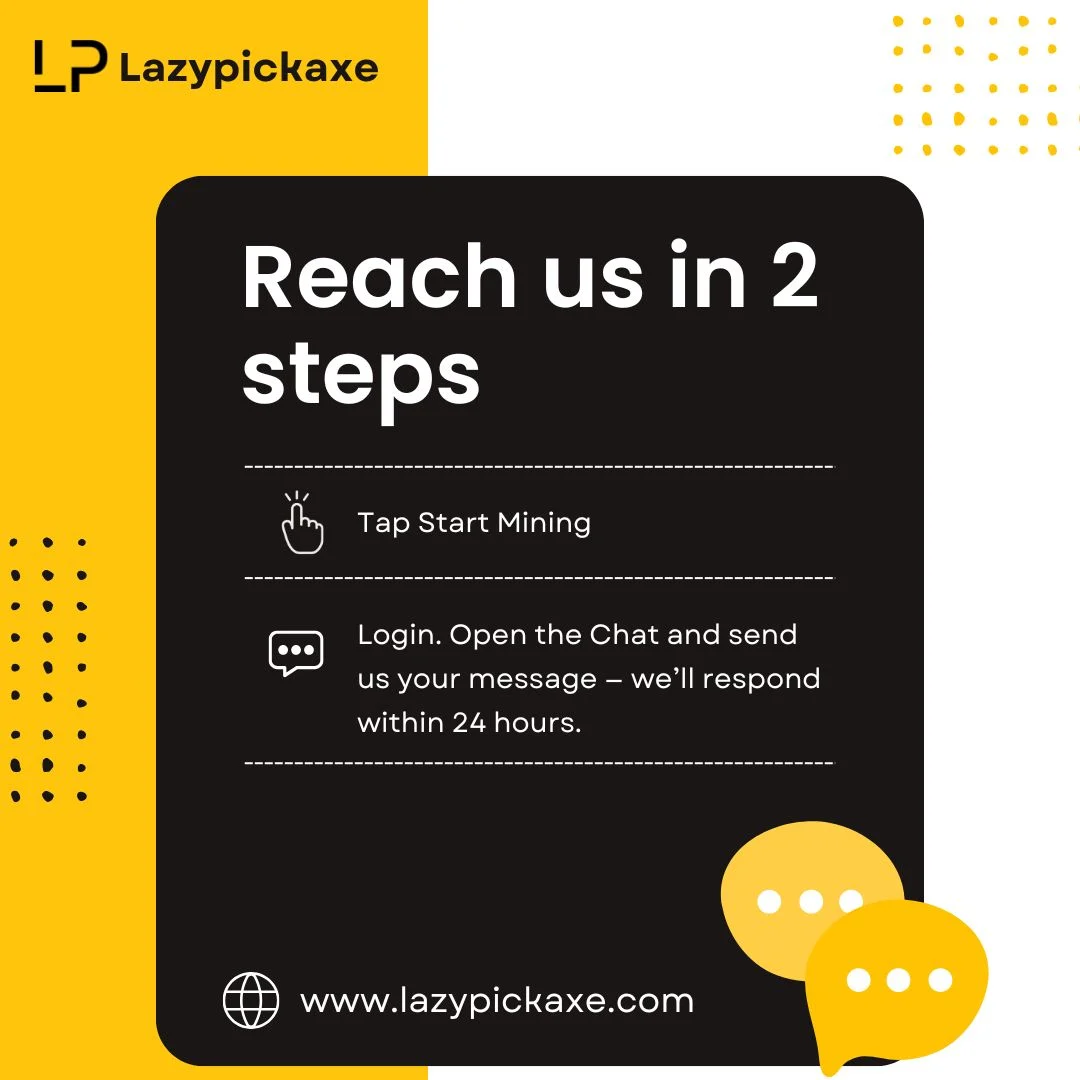 Reach LazyPickaxe Support in Two Simple Steps