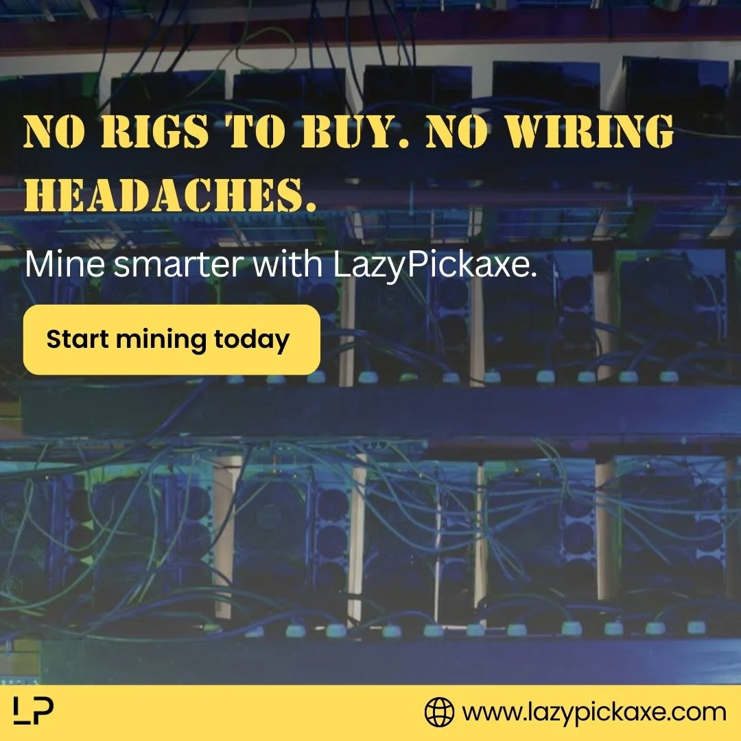 Mine Crypto Without Buying Mining Rigs | Lazypickaxe