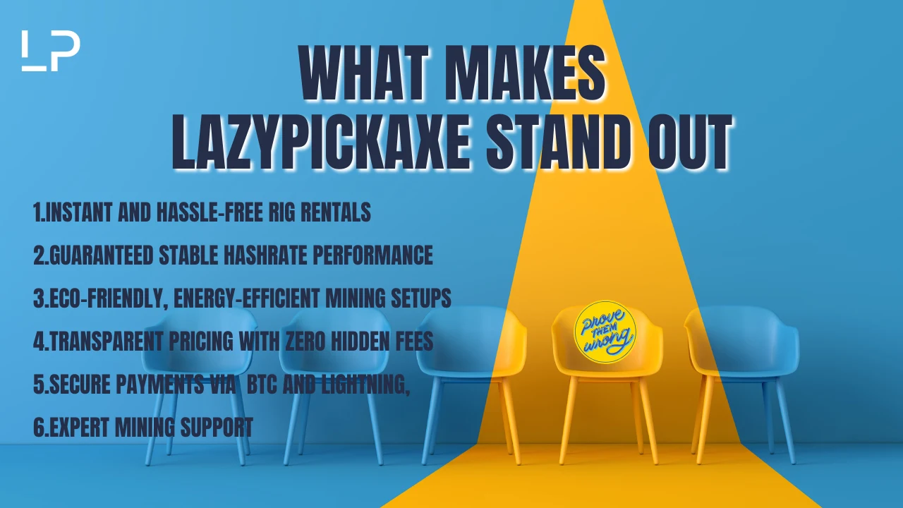 What Makes Lazypickaxe Stand Out? Crypto Mining Rig Rental Platform