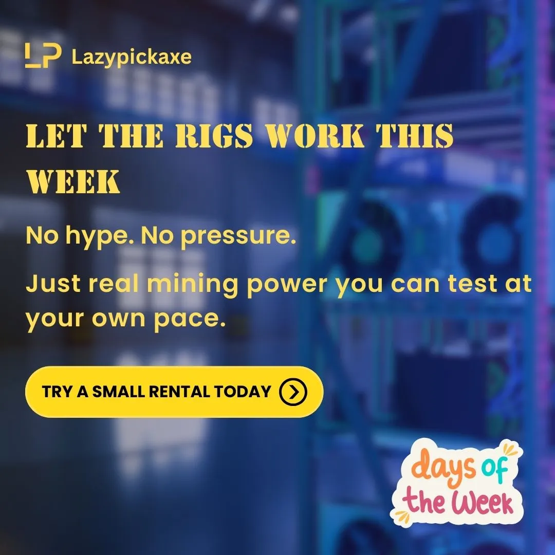 Test Crypto Mining with Small Rentals | Lazypickaxe