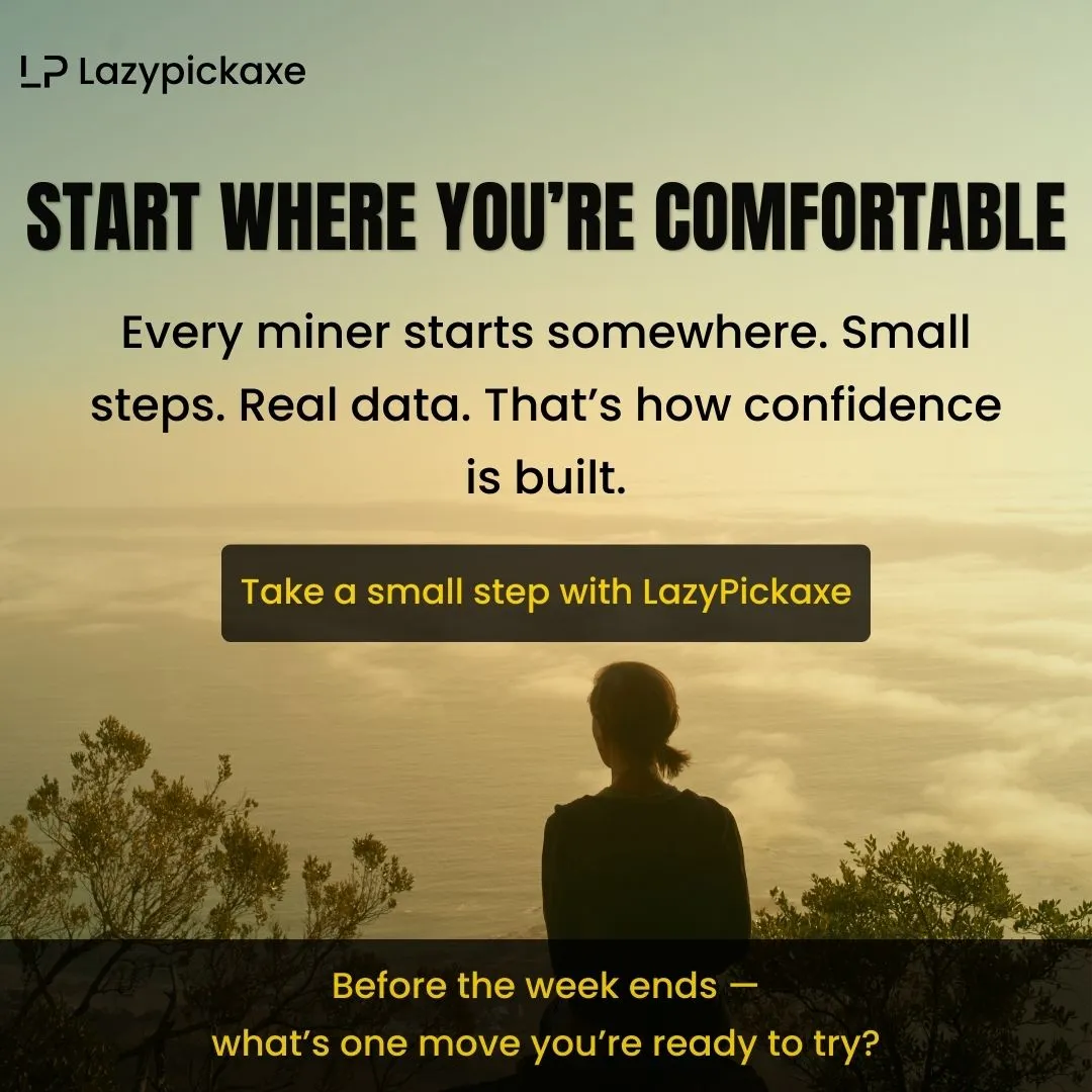 Start Crypto Mining with Confidence | Beginner-Friendly Mining – Lazypickaxe